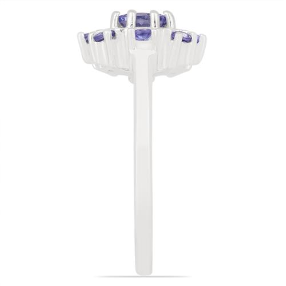 BUY TANZANITE GEMSTONE RING IN 925 SILVER