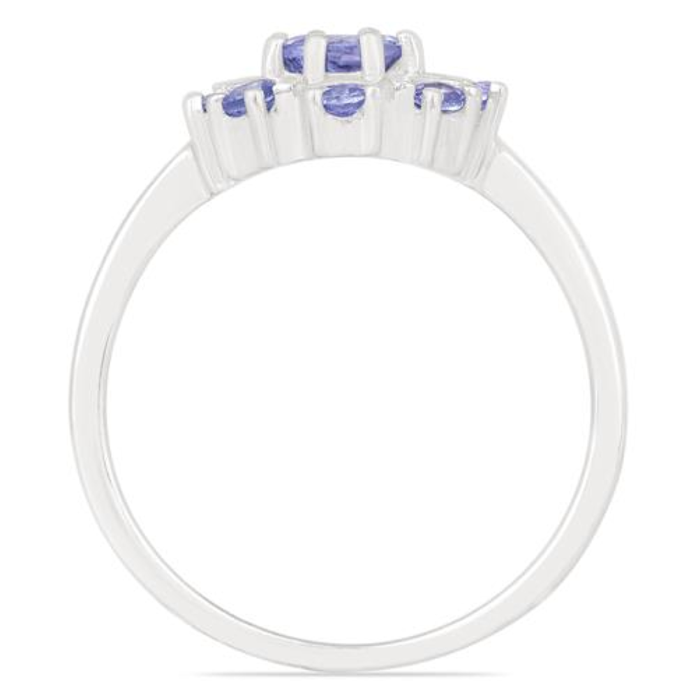 BUY TANZANITE GEMSTONE RING IN 925 SILVER