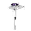BUY STERLING SILVER NATURAL AFRICAN AMETHYST GEMSTONE CLASSIC RING