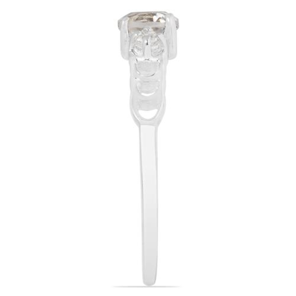 BUY 925 STERLING SILVER NATURAL MORGANITE STYLISH RING