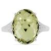 BUY GENUINE NANO ZULTANITE GEMSTONE BIG STONE RING IN STERLING SILVER