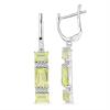 BUY 925 SILVER BRAZILIAN AMETHYST GEMSTONE EARRINGS