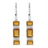BUY 925 SILVER BRAZILIAN AMETHYST GEMSTONE EARRINGS