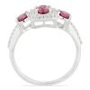 BUY 925 STERLING SILVER NATURAL RHODOLITE GEMSTONE RING