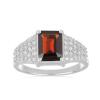 BUY NATURAL PERIDOT GEMSTONE CLASSIC RING IN STERLING SILVER