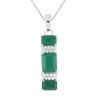 BUY STERLING SILVER BRAZILIAN AMETHYST GEMSTONE PENDANT