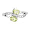 BUY STERLING SILVER PERIDOT GEMSTONE STYLISH RING