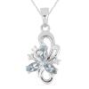 BUY STERLING SILVER NATURAL IOLITE GEMSTONE  PENDANT