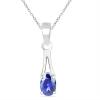 BUY STERLING SILVER NATURAL RHODOLITE GEMSTONE SINGLE STONE PENDANT