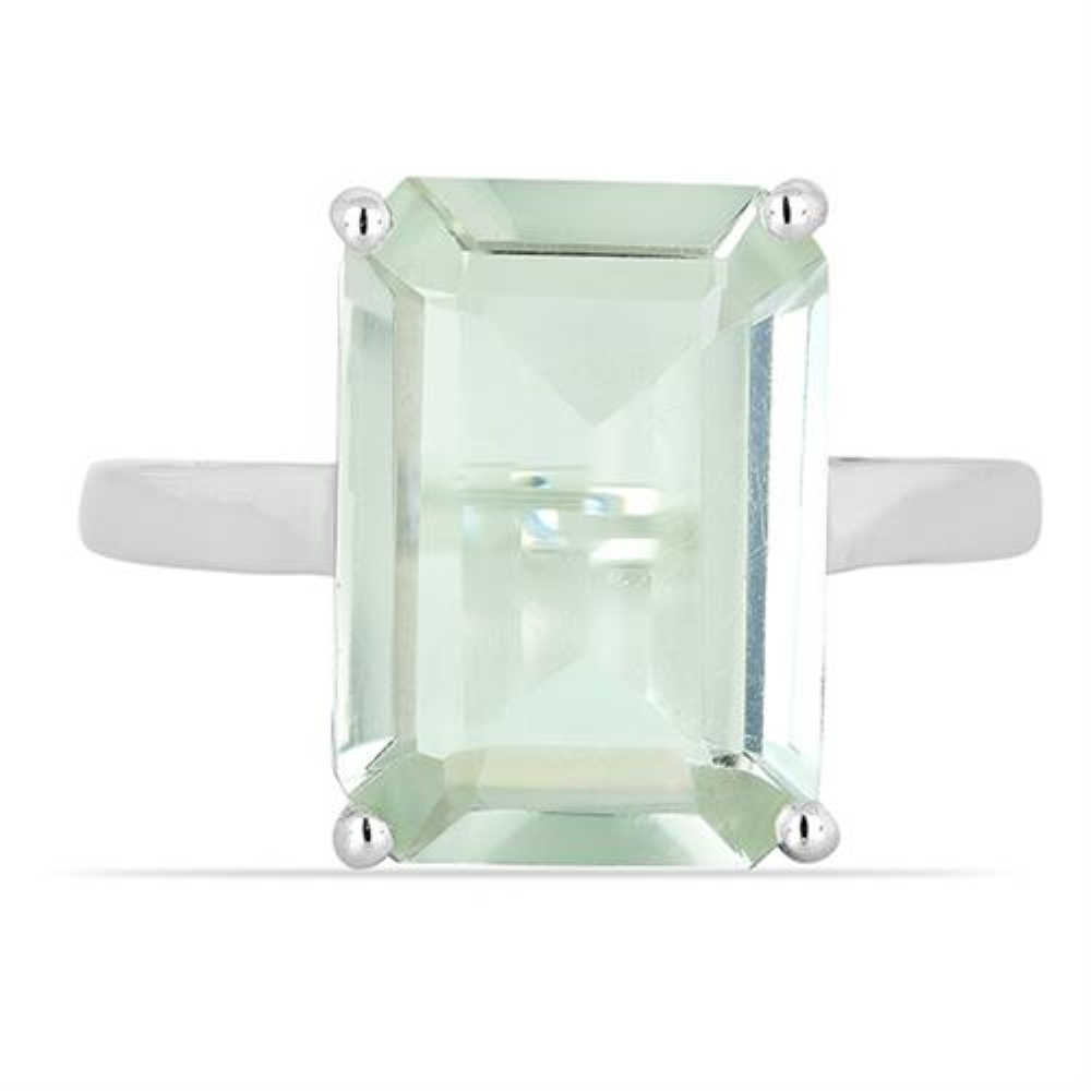 BUY 925 SILVER NATURAL FLUORITE GEMSTONE BIG STONE RING