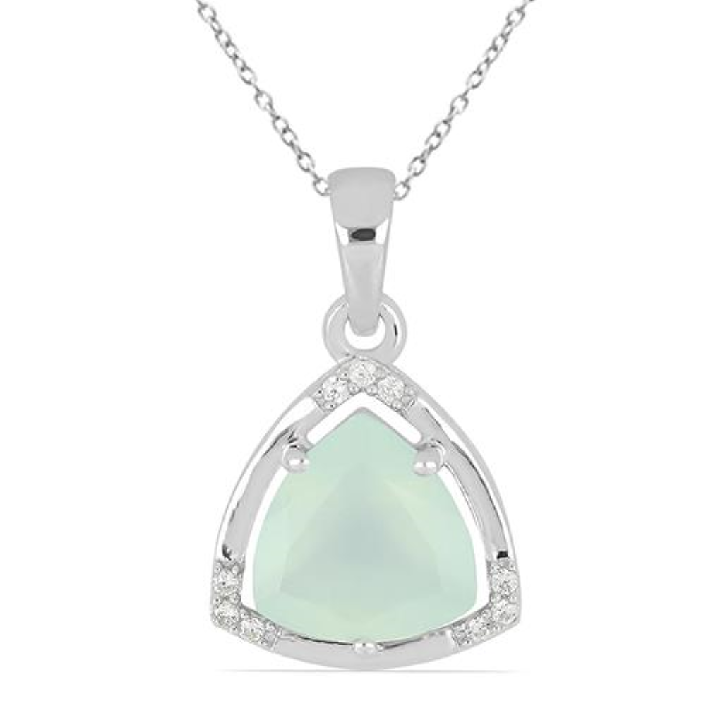 BUY 925 SILVER NATURAL LEMON TOPAZ GEMSTONE BIG STONE PENDANT