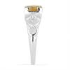 BUY NATURAL CITRINE GEMSTONE RING IN 925 SILVER