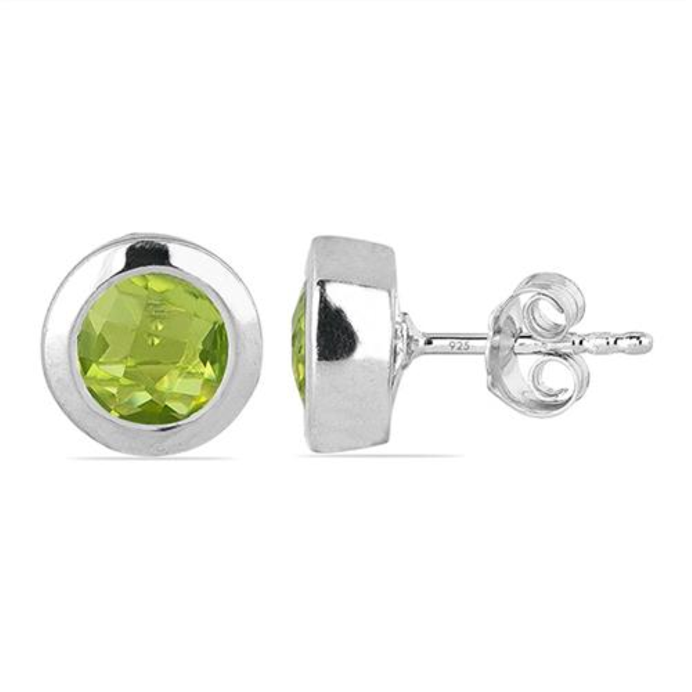 BUY NATURAL GARNET GEMSTONE EARRINGS IN 925 SILVER