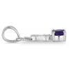 BUY AFRICAN AMETHYST GEMSTONE CLASSIC PENDANT IN 925 SILVER 