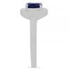 BUY 925 SILVER AUSTRALIAN BLUE SAPPHIRE GEMSTONE RING