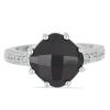 BUY GENUINE BLACK ONYX GEMSTONE BIG STONE RING IN 925 SILVER
