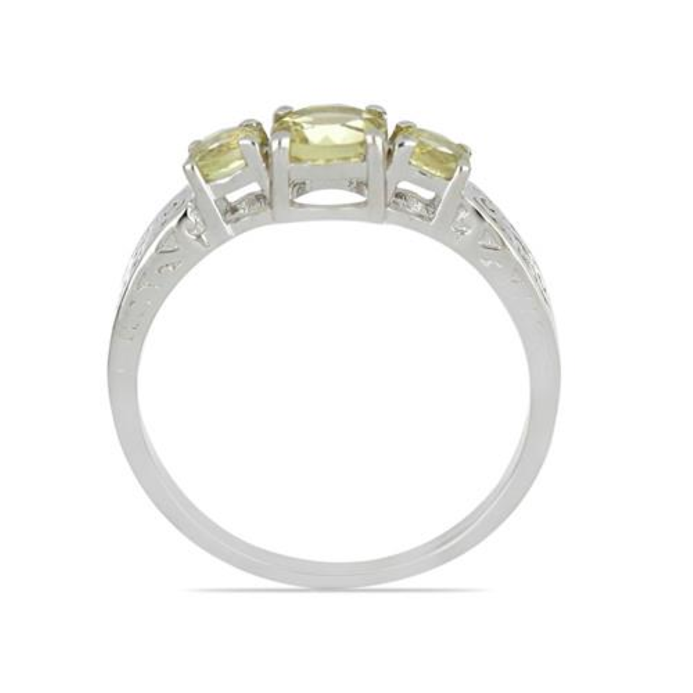 BUY 925 SILVER BRAZILIAN CITRINE GEMSTONE RING