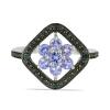 BUY 925 STERLING SILVER REAL TANZANITE GEMSTONE RING