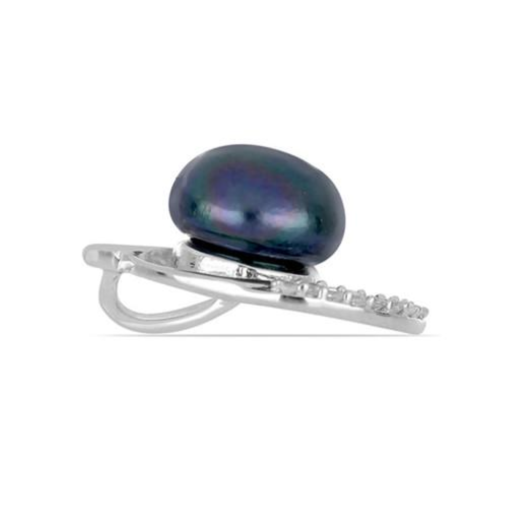 BUY NATURAL BLACK FRESHWATER PEARLGEMSTONE EYE PENDANT