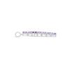 BUY BRAZILIAN AMETHYST GEMSTONE CROSS PENDANT IN STERLING SILVER