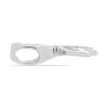 BUY STERLING SILVER WHITE DOUBLE CUT DIAMOND GEMSTONE PENDANT