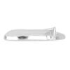 BUY NATURAL 925 SILVER WHITE DIAMOND DOUBLE CUT GEMSTONE HEART PENDANT