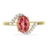 BUY 14K GOLD RUBELLITE GEMSTONE CLASSIC RING