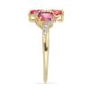 BUY 14K GOLD REAL RUBELLITE MULTI GEMSTONE STYLISH RING