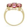 BUY 14K GOLD NATURAL RUBELLITE GEMSTONE STYLISH RING