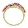 BUY 14K GOLD REAL RUBELLITE GEMSTONE STYLISH RING