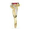 BUY 14K GOLD REAL RUBELLITE GEMSTONE CLASSIC RING