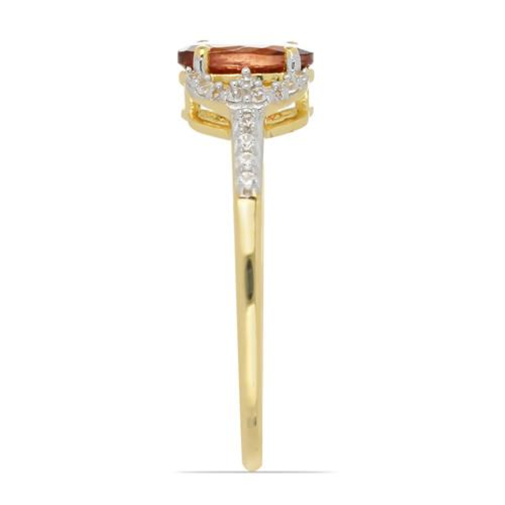 BUY 14K GOLD NATURAL RUBELLITE GEMSTONE CLASSIC RING