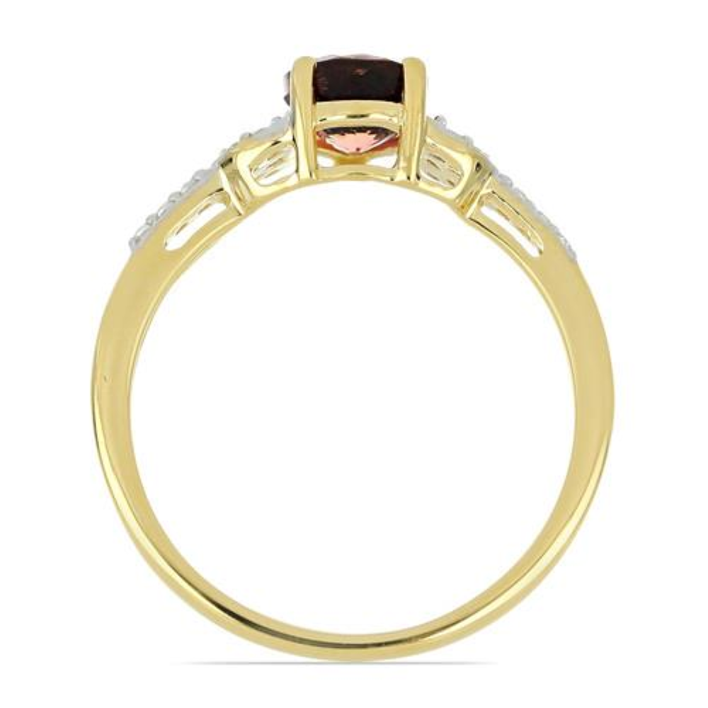 BUY 14K GOLD  RUBELLITE GEMSTONE CLASSIC RING