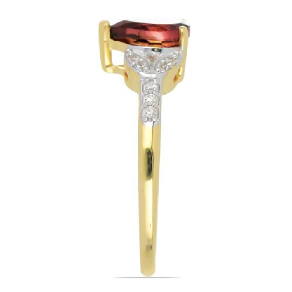 BUY 14K GOLD  RUBELLITE GEMSTONE CLASSIC RING