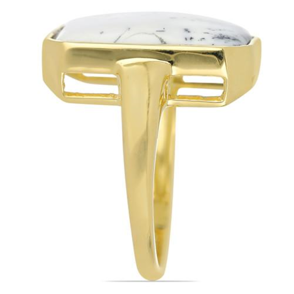 BUY 925 SILVER NATURAL DENDRATIC AGATE GEMSTONE BIG STONE RING