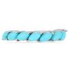 BUY NATURAL TURQUOISE GEMSTONE CLUSTER RING IN 925 SILVER