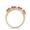 BUY 14K GOLD REAL RUBELLITE GEMSTOME RING