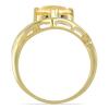 BUY STERLING SILVER NATURAL CITRINE GEMSTONE CLASSIC RING