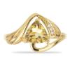 BUY STERLING SILVER NATURAL CITRINE GEMSTONE CLASSIC RING