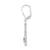 BUY STERLING SILVER NATURAL MOLDAVITE GEMSTONE CLASSIC EARRINGS