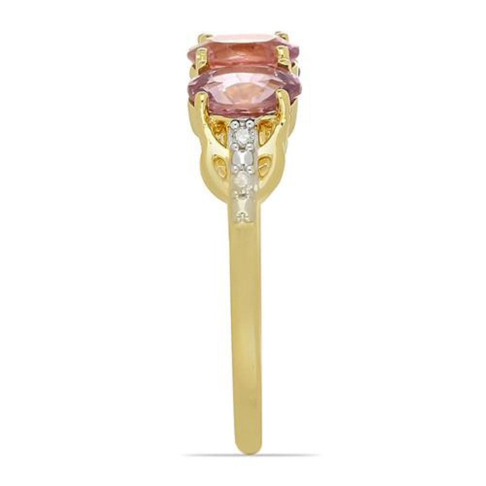 BUY 14K GOLD NATURAL PURPLE SPINEL MULTI GEMSTONE  RING