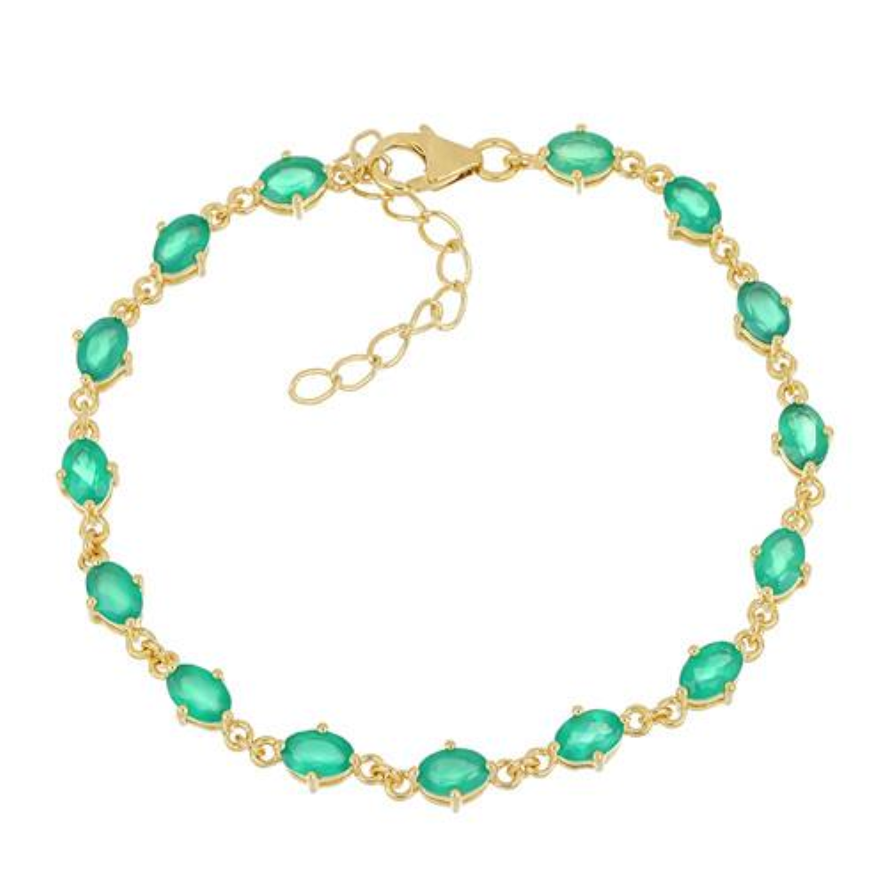 BUY STERLING SILVER  NANO ZULTANITE GEMSTONE BRACELET