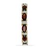 BUY NATURAL GARNET GEMSTONE RING IN  925 STERLING SILVER