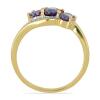  BUY SYNTHETIC ALEXANDRITE MULTI STONE RING IN 925 SILVER
