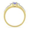 BUY STERLING SILVER TANZANITE GEMSTONE CLASSIC RING