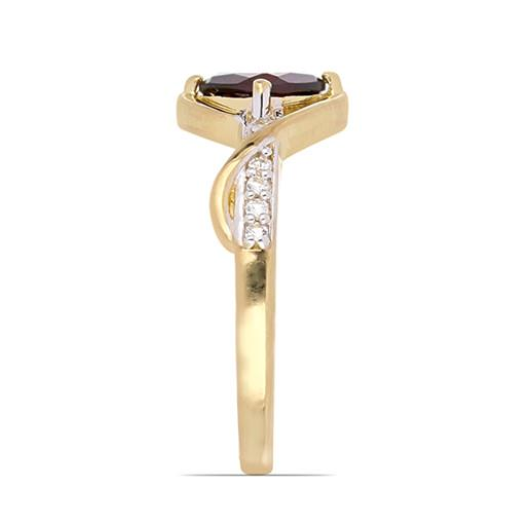 BUY 925 SILVER REAL RHODOLITE GEMSTONE CLASSIC RING