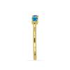 BUY 925 SILVER NATURAL APATITE GEMSTONE GOLD PLATED RING 