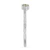 BUY YELLOW DIAMOND DOUBLE CUT GEMSTONE RING IN 925 SILVER