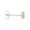 BUY NATURAL YELLOW DIAMOND DOUBLE CUT GEMSTONE EARRINGS IN 925 SILVER