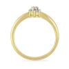 BUY GENUINE 14K GOLD WHITE DIAMOND GEMSTONE CLASSIC RING